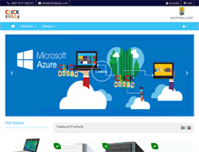Tablet Screenshot of clickbazar.com